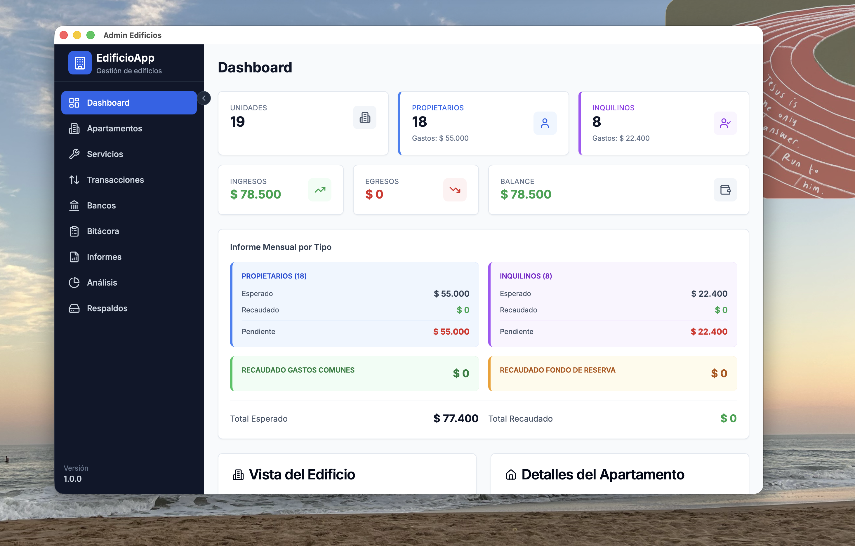 Admin-Edificios desktop